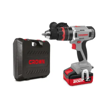 كراون  CT21093XMS-4 BMC شنيور دقاق براشلس 13 مم, 20 فولت ظرف معدن   