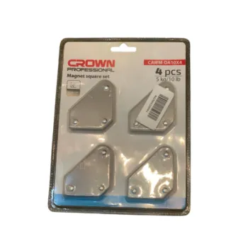 كراون DA10X4 طقم زوايه لحام مغناطيسي 4 قطعه