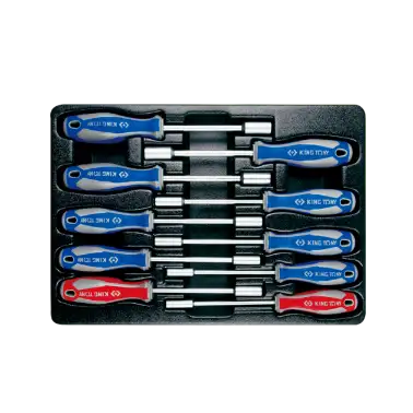 كينج تونى 9-30110CR طقم مفك لقم 10 قطع  