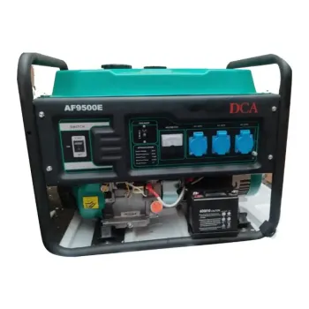 دى سى ايه AF9500E مولد كهرباء 9500 كيلو واط/ ساعه صافي 7500 كيلو واط شداد و مارش