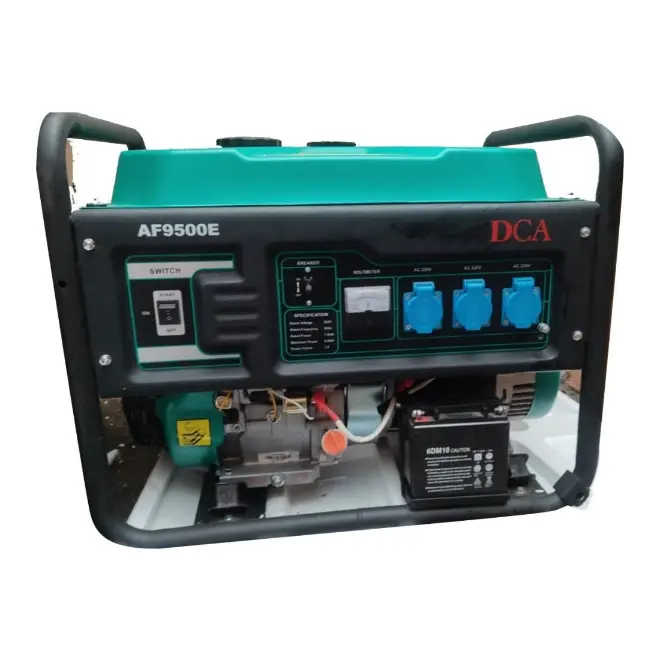 دى سى ايه AF9500E مولد كهرباء 9500 كيلو واط/ ساعه صافي 7500 كيلو واط شداد و مارش