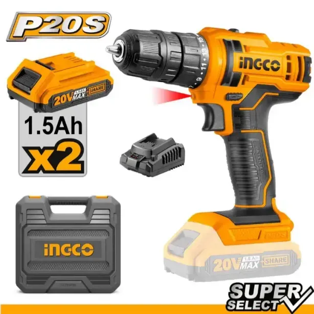 انكو CDLI20028 شنیور بطاريه 20 فولت 10 ملى 