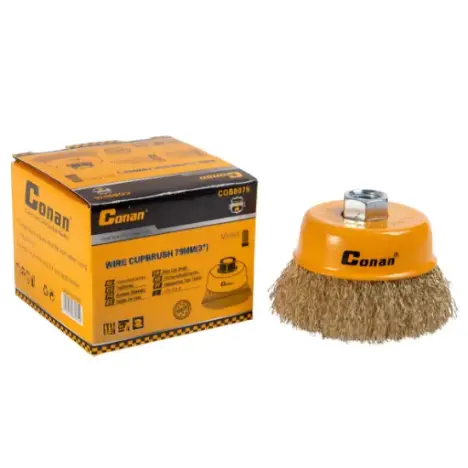 كونان COB8100  فرشة سلك كباية حرة مقاس 4 بوصة