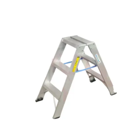 ميتافورم MF38-6 سلم الألومنيوم 38MF مزدوج درج عريض اقتصادي  