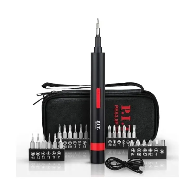 بي اي تي PES3.6P-24A مفك 3.6 فولت + 20 قطعة اكسسوار