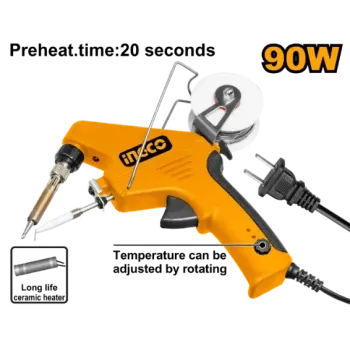 انكو SI016732 كاوية لحام مسدس 90 وات