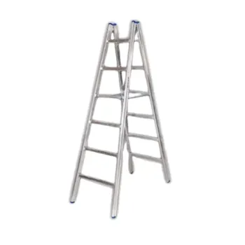 ميتافورم T32-5 سلم الألومنيوم طراز مزدوج درج عادي اقتصادي طول 1.60 متر - 5 درجات