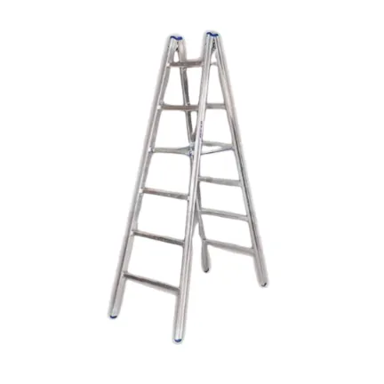 ميتافورم T32-5 سلم الألومنيوم طراز مزدوج درج عادي اقتصادي طول 1.60 متر - 5 درجات