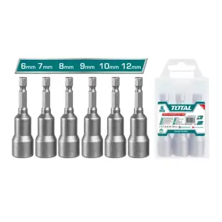 توتال TAC2765061 طقم لقم رباط مغناطيس 6-12 مم 6 قطع
