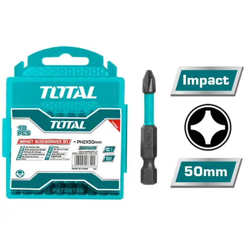 توتال TACIM16PH223 طقم لقم صليبة 10 قطع