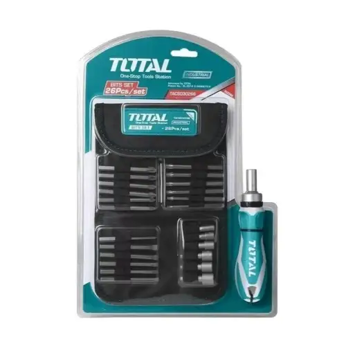 توتال TACSD30266 طقم مفك سيستم 26 قطعة