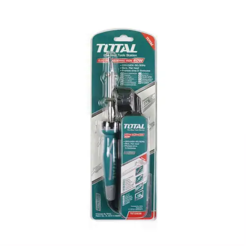 توتال TET2606 كاوية لحام قصدير 60 وات بوز معوج