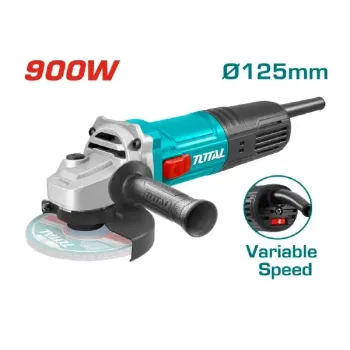 توتال TG109125565 صاروخ تجليخ وقطعية 5 بوصة 900 وات سرعات