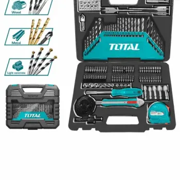 توتال THKTAC011182A شنطة عدة يدوية 118 قطعة 