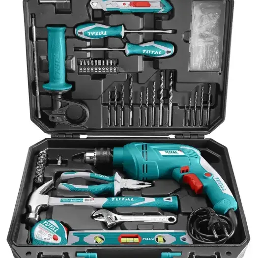  توتال THKTHP1012 طقم شنيور 13 مم 650 وات 101 قطعة