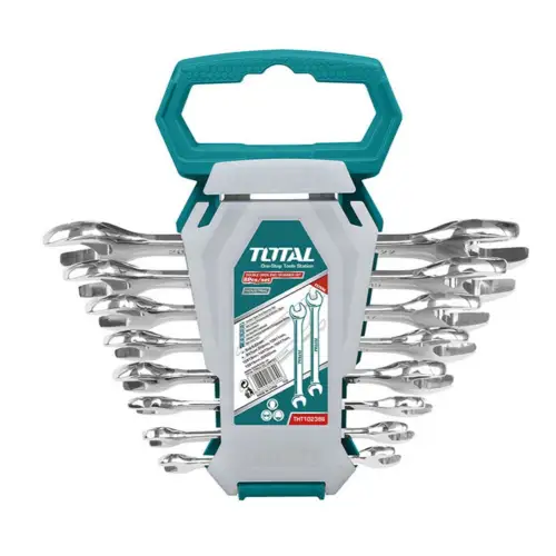توتال THT102386 طقم مفتاح بلدى 6-22 مم 8 قطع