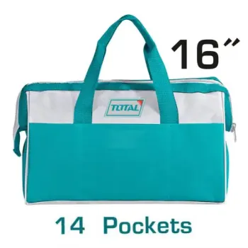 توتال THT26161 شنطة عدة قماش 16 بوصة