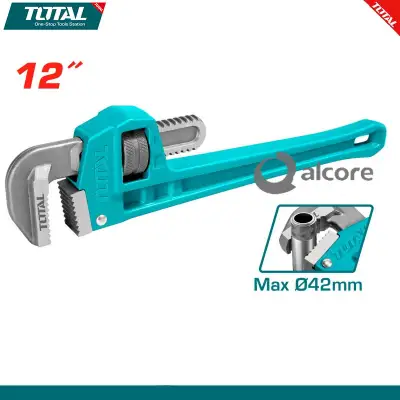 توتال THT272126 مفتاح انجليزي 12 بوصة سيلكت