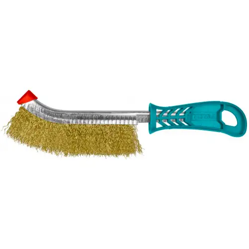 توتال THT92102 فرشة سلك نحاس باليد 25 سم