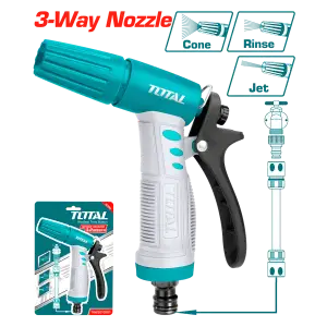 توتال THWS010301 مسدس رش فوهة بلاستيكية 3انماط