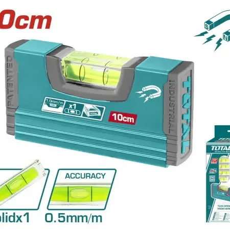  توتال TMT20105M ميزان مياة يدوى مغناطيسى 10 سم