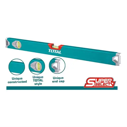 توتال TMT210036 ميزان مياة 2 عين 100 سم معدنى