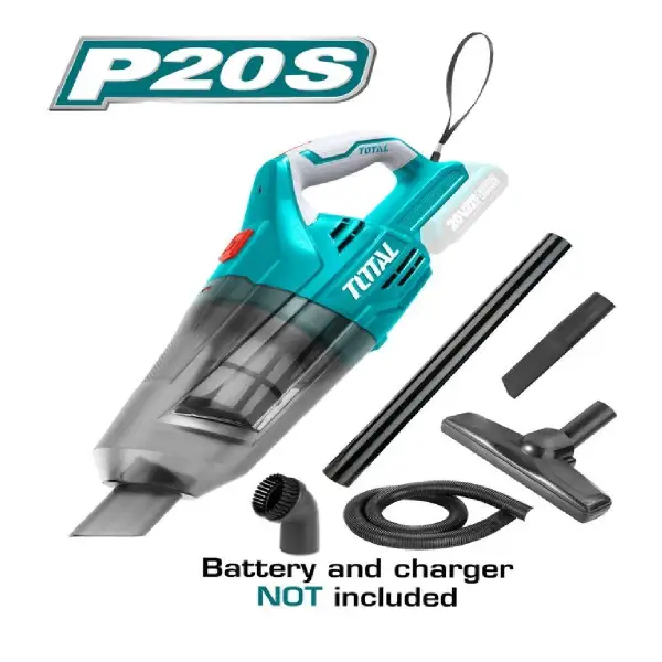 توتال TVLI2001 مكنسة توتال بطارية 20 فولت بدون بطارية وشاحن