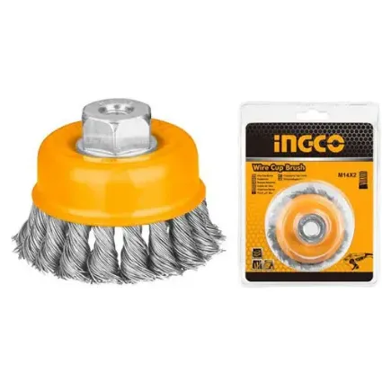  انكو WB21001 فرشاة سلك مجدول كباية 4 بوصة 100 مم  
