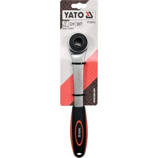 ياتو  YT-0331 يد سيستيم 1/4 بوصة 72 سنه 136 مم ميني   