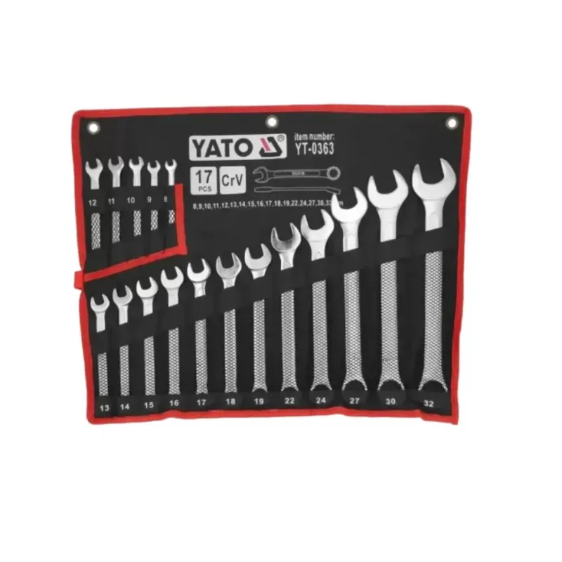ياتو  YT-0363 طقم مفاتيح ربط مركبة 8-32 مم 17 قطعة