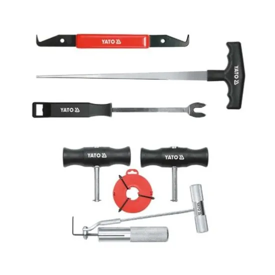 ياتو YT-0845 طقم لإزالة الزجاج الامامي 7 قطع