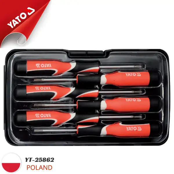 ياتو  YT-25862 طقم مفكات 6 قطع