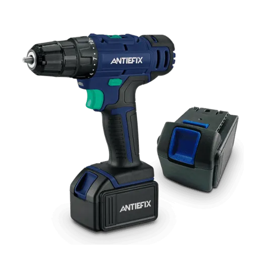 انتيفكس tcd 02-182p شنيور بطارية 18 فولت 2 بطارية