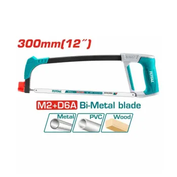  توتال tht541026 منشار حدادى يد كاوتش 300 مم