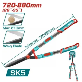   توتال thts1516306 مقص اسوار توتال تلسكوبى يد كاوتش