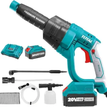 توتال tpwli20084 ماكينة غسيل 24.8 بار ع بطارية 20 فولت + وصلات