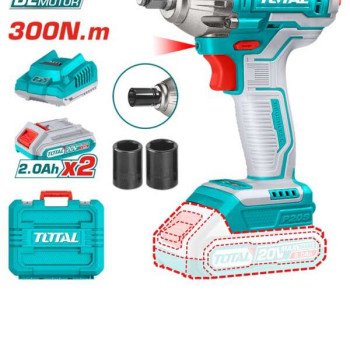 توتال TWLI2038 كشاف بطارية 20 فولت خدمه شاقة بدون بطارية و شاحن