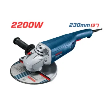 بوش GWS 2200  صاروخ بوش تجليخ وقطعيه 9 بوصه 2200 وات